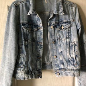 Free People Rumors Denim Jacket - S